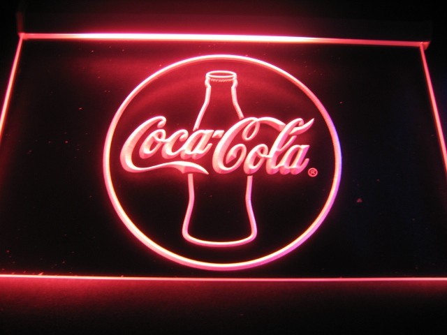 Coca Cola Logo LED Light Sign